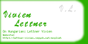 vivien lettner business card